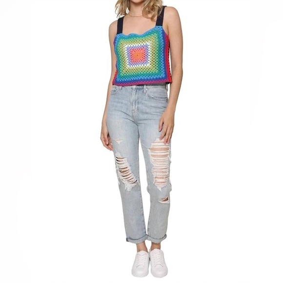 🌻HOST PICK🌻Pistola Denim Vivienne Top NWT - Picture 5 of 8